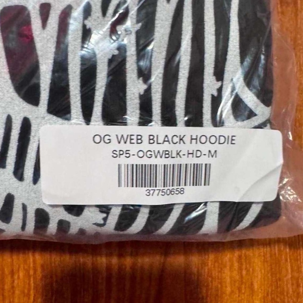 OG Web Black Hoodie